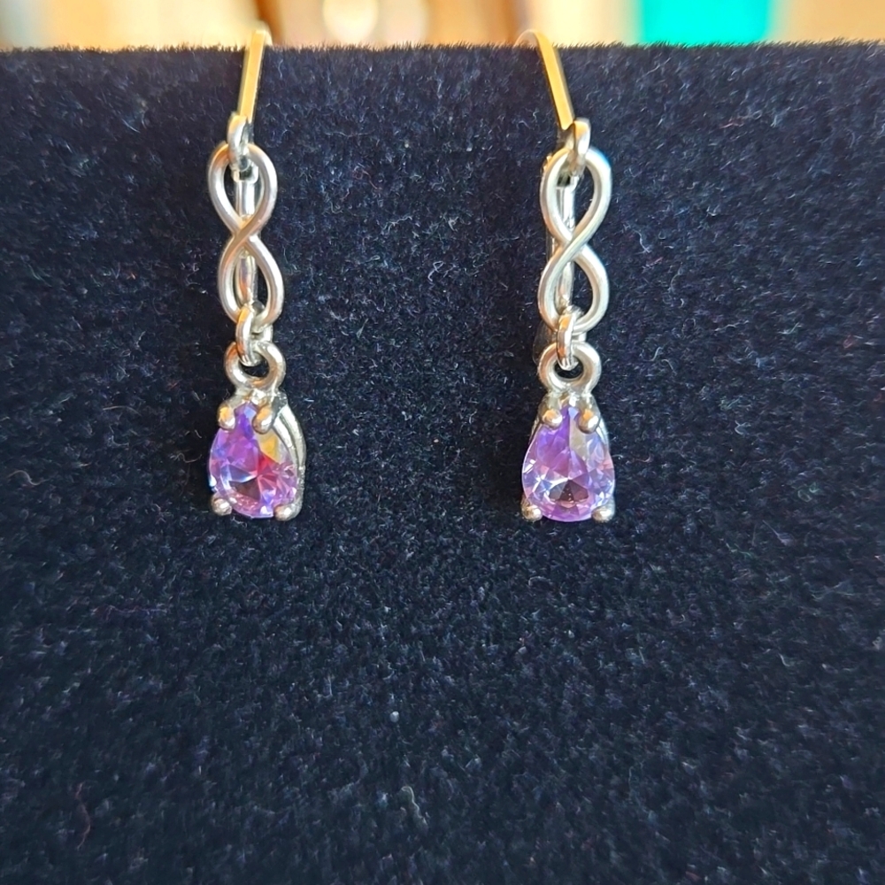 *** Alexandrite and S/S earrings**